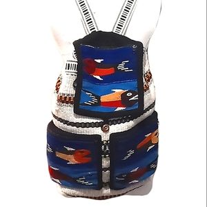 WOOL BACKPACK handmade